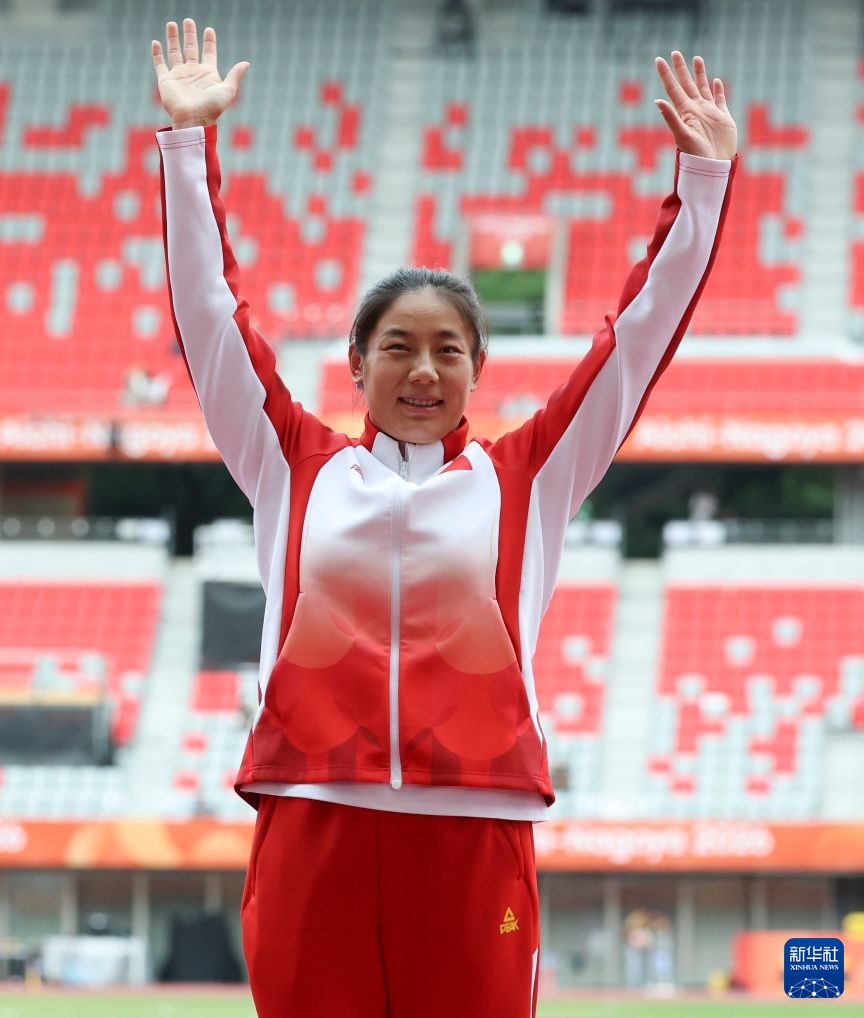 田径——亚残运会女子标枪F12/13决赛：中国选手赵玉萍夺冠